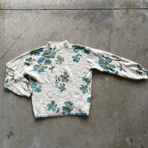 Floral Unisex Loft Sweater